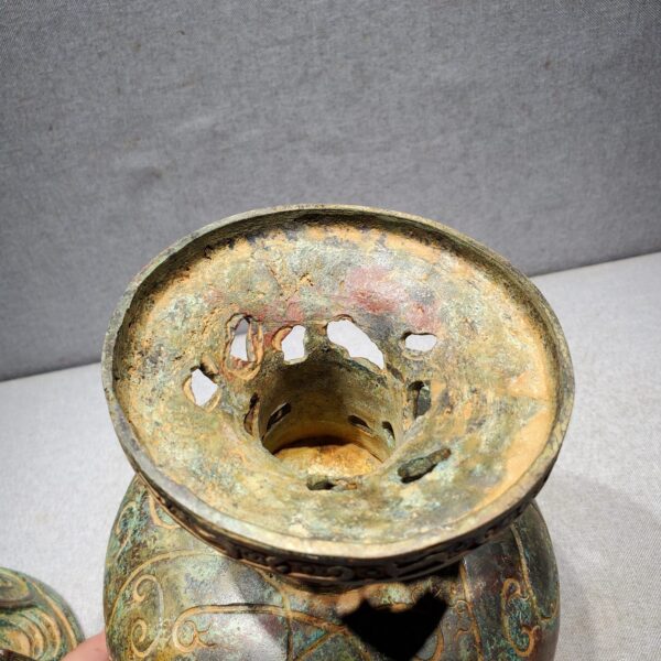 72df42adf8ce70ac42b85fb5915628f Bronze Boshan Incense Burner